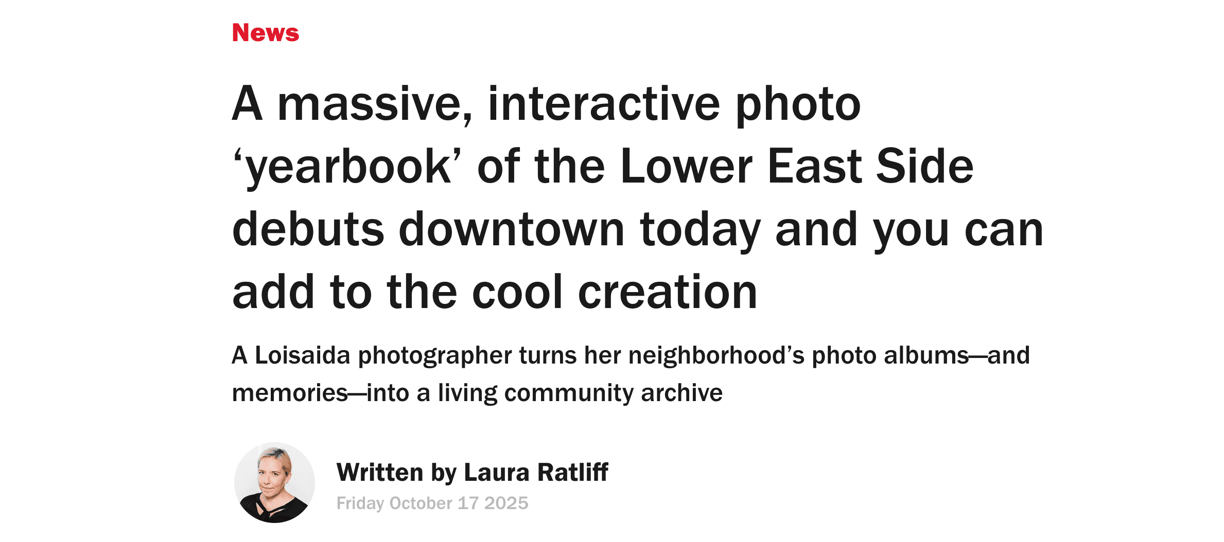 TIMEOUT LES Yeabook Headline